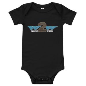W2W Baby Onesie - Blue Logo