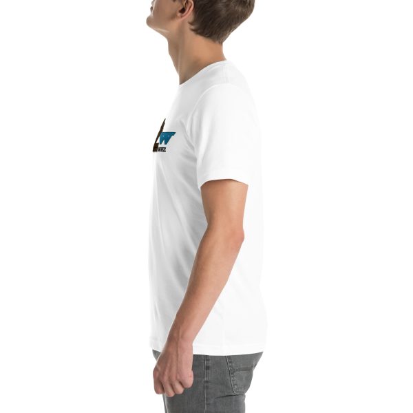 Where2Wheel White T-Shirt (Unisex) - Image 3
